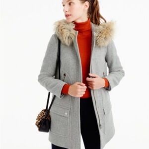 EUC J.Crew Italian Wool Chateau Jacket- size 2